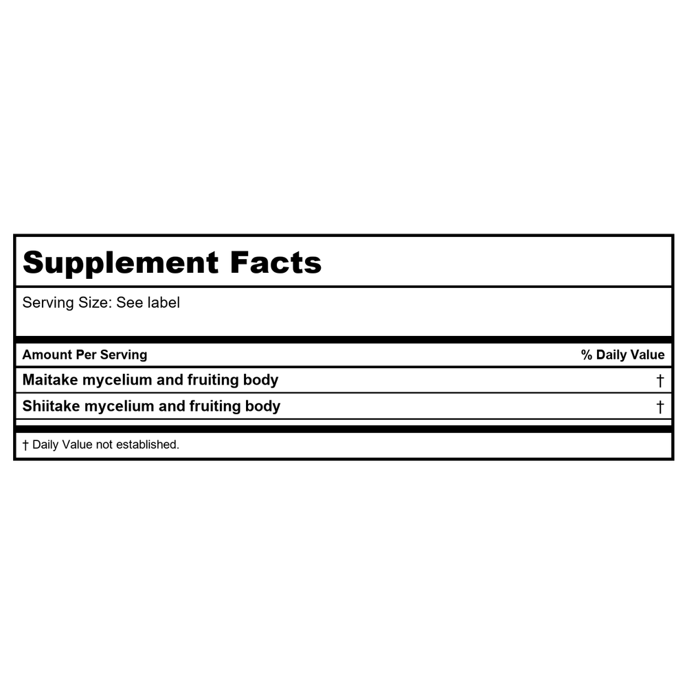 Kan Herb MycoHerb Myco-Protect 2 Ounce - Supplement Facts panel