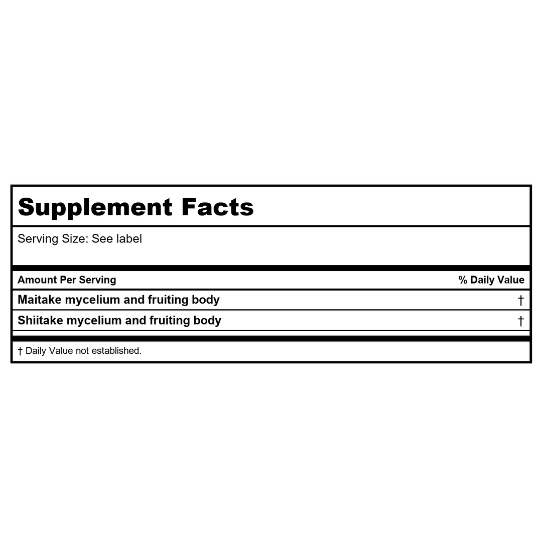 Kan Herb MycoHerb Myco-Protect 2 Ounce - Supplement Facts panel