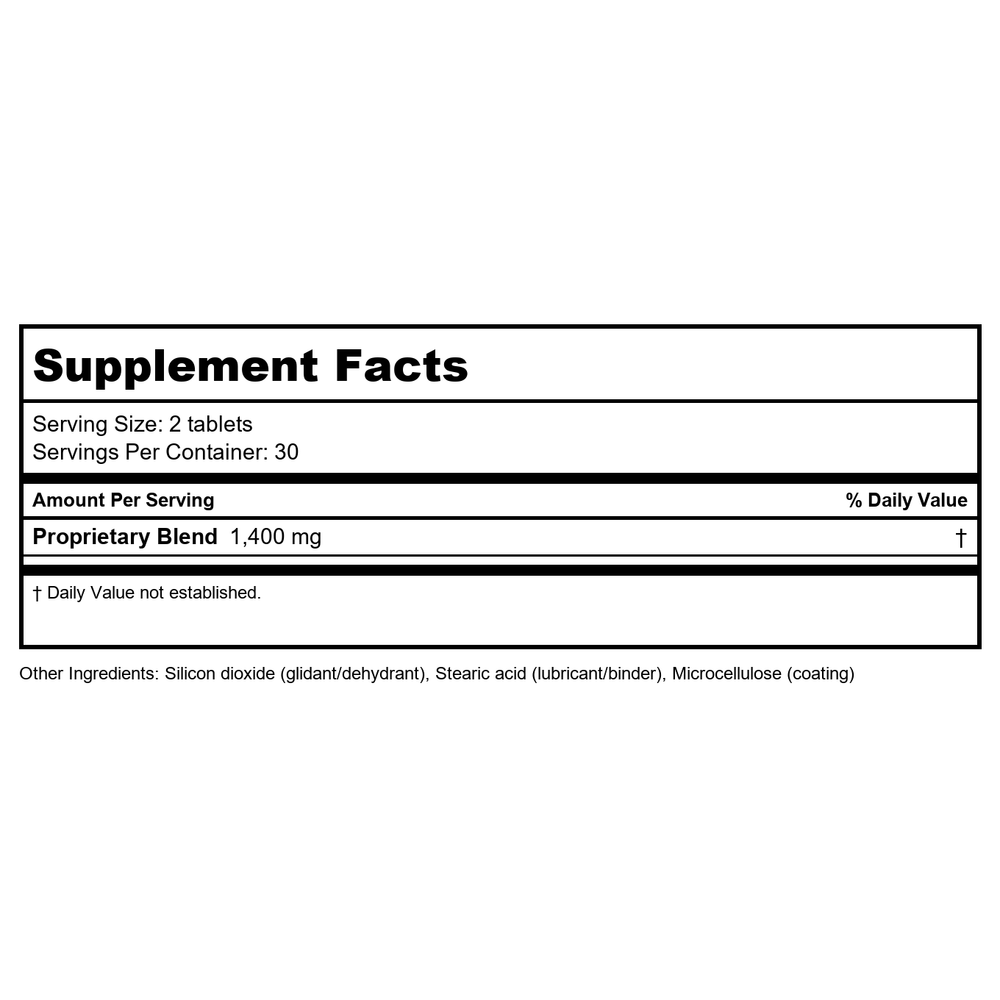 Kan Herbals Initial Defense 1 Ounce - Supplement Facts panel