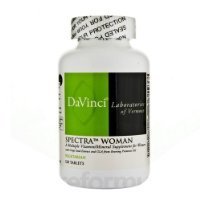 DaVinci Laboratories Spectra Woman -- 120 Tablets - Supplement Facts panel