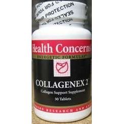 Health Concerns Collagenex 2 30t - Supplement Facts panel