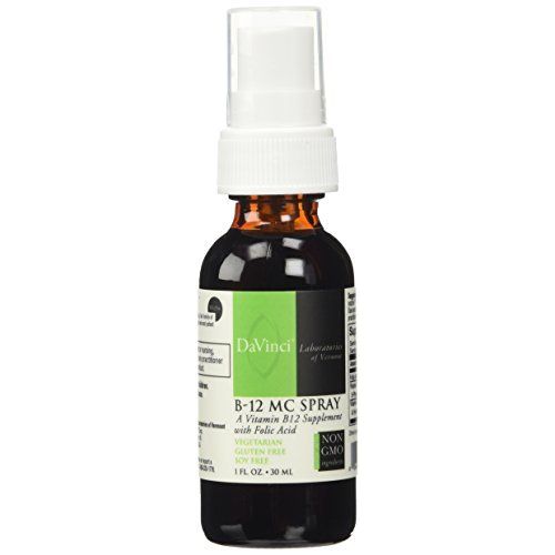 DaVinci Laboratories B-12 Mc Spray 1 fl oz (30 ml) Liquid by Unknown - Supplement Facts panel