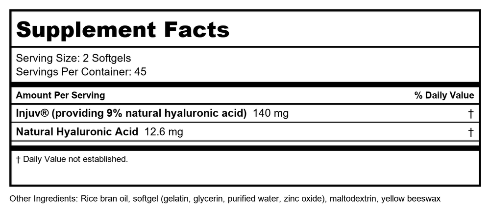 Health Concerns Skin Balance 90t - Supplement Facts panel