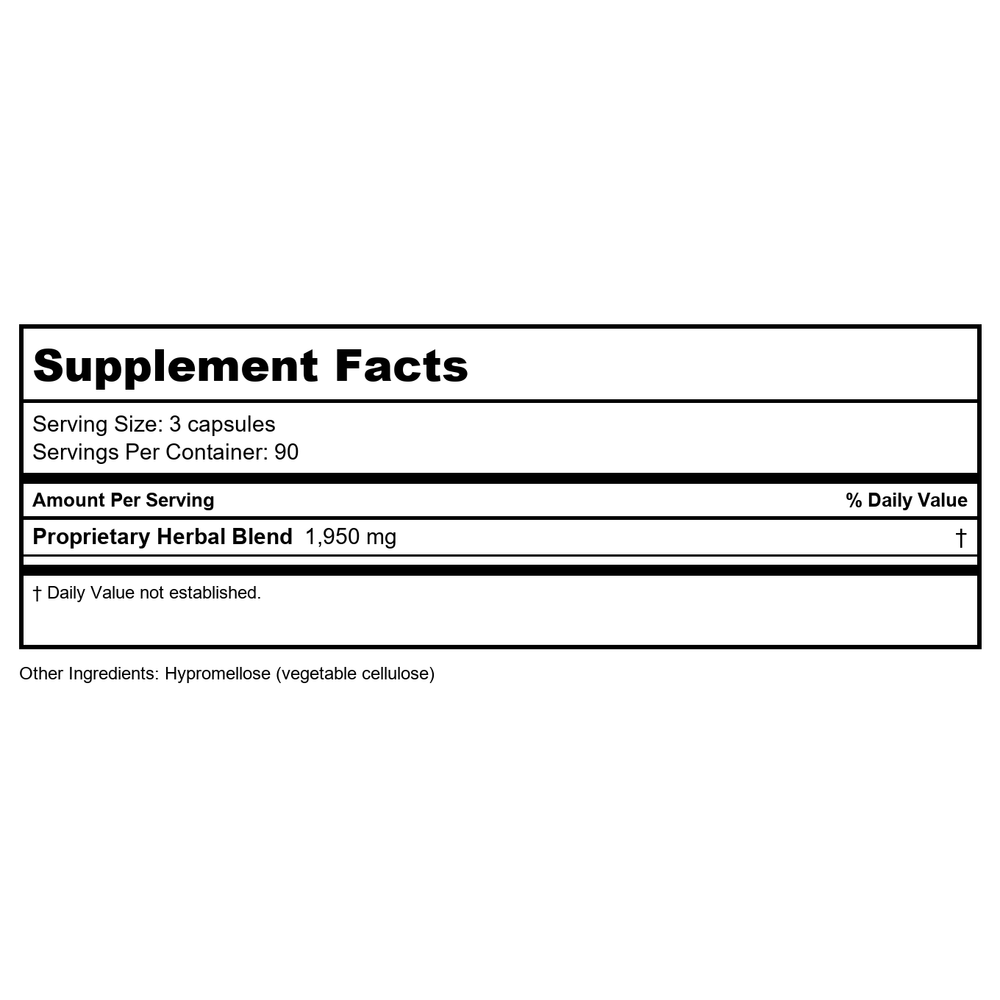 Health Concerns - Woman?s Balance - 90 Count - Supplement Facts panel