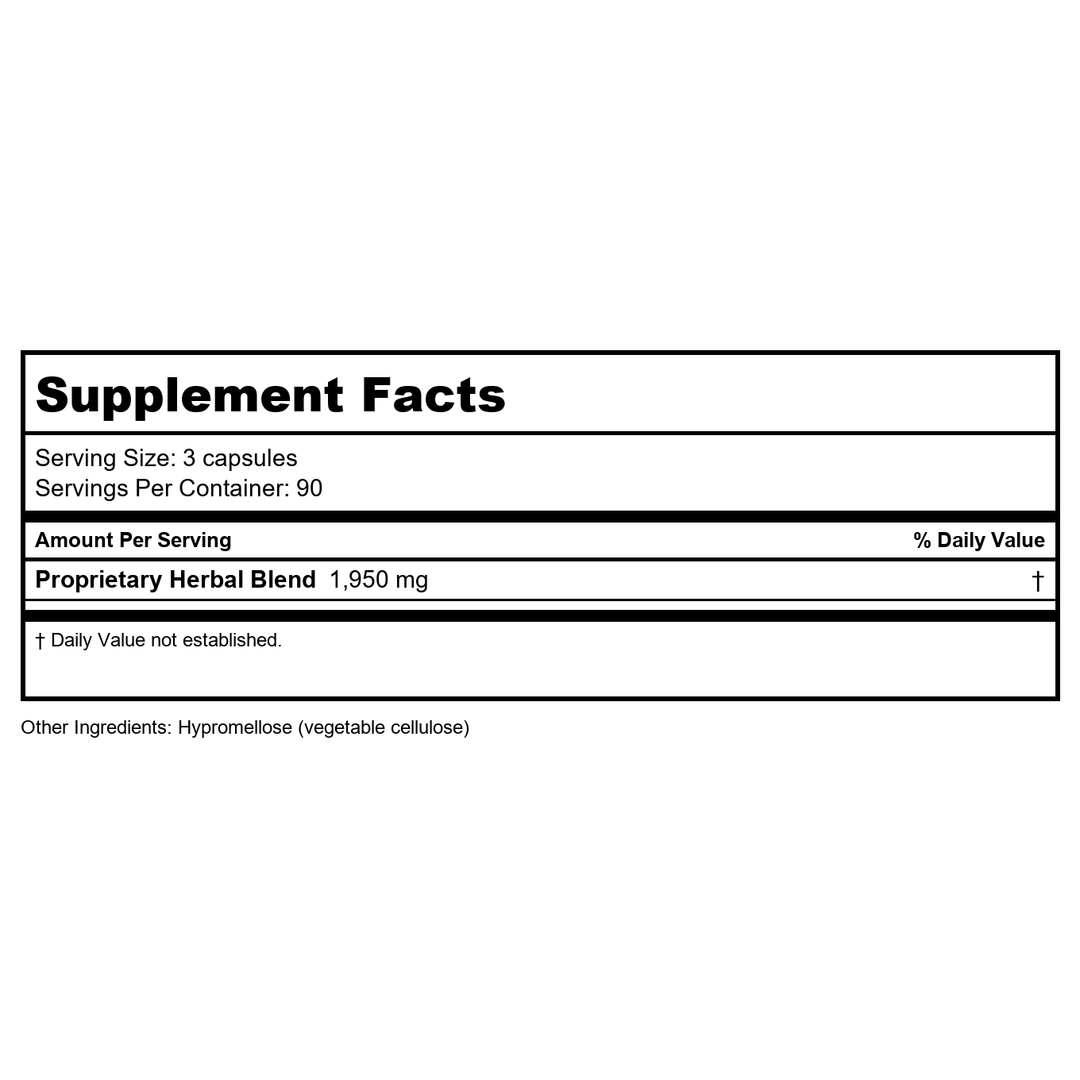 Health Concerns - Woman?s Balance - 90 Count - Supplement Facts panel