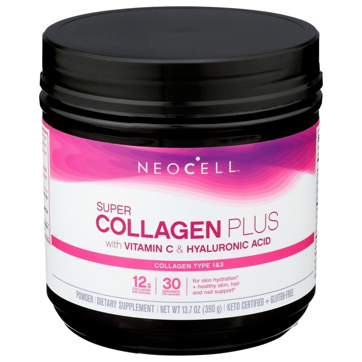 NEOCELL Super Collagen Plus, 13.7 OZ - Supplement Facts panel