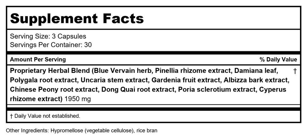 Health Concerns Aspiration 90t - Supplement Facts panel