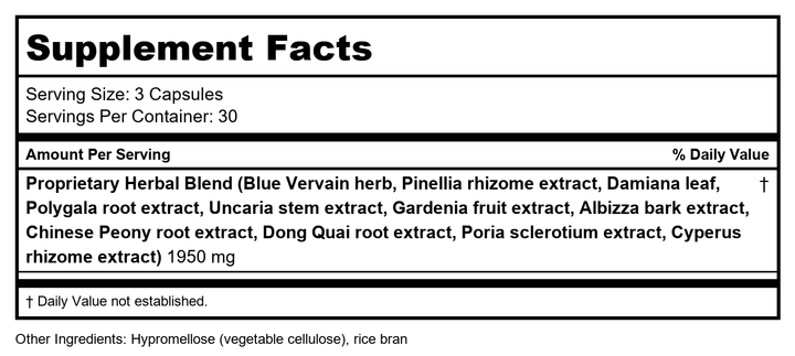 Health Concerns Aspiration 90t - Supplement Facts panel