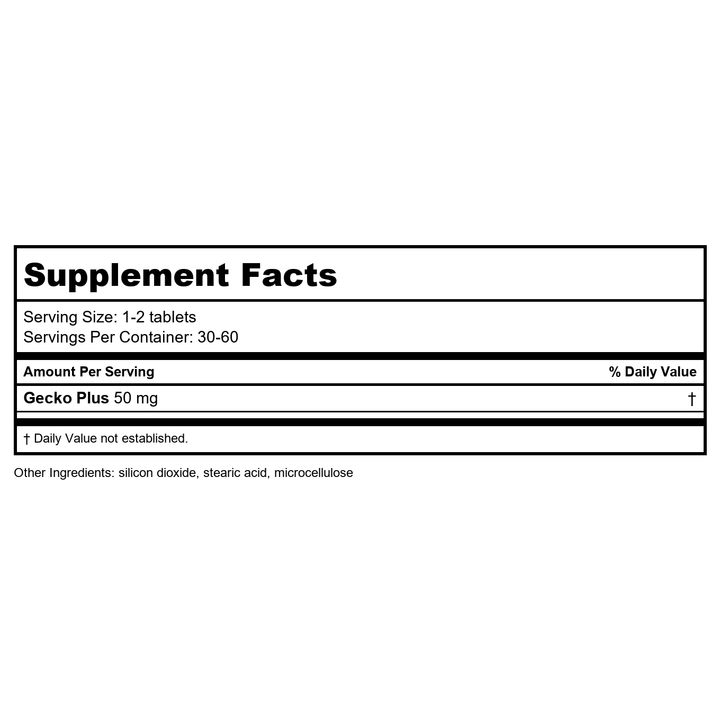 Kan Herb Traditionals Li Fei Lung Support 300 Tablets - Supplement Facts panel