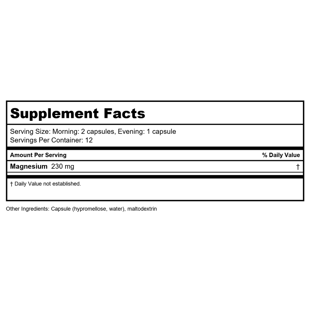 Renew Life Detox Cleanse More - Relieve Bloating and Restore Regularity - Overnight Constipation Relief - Soy, Dairy &amp; Gluten Free - 100 Capsules - Supplement Facts panel