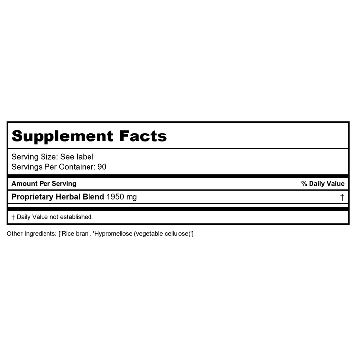 Health Concerns Nasal Tablets II - 90 Tablets - Supplement Facts panel