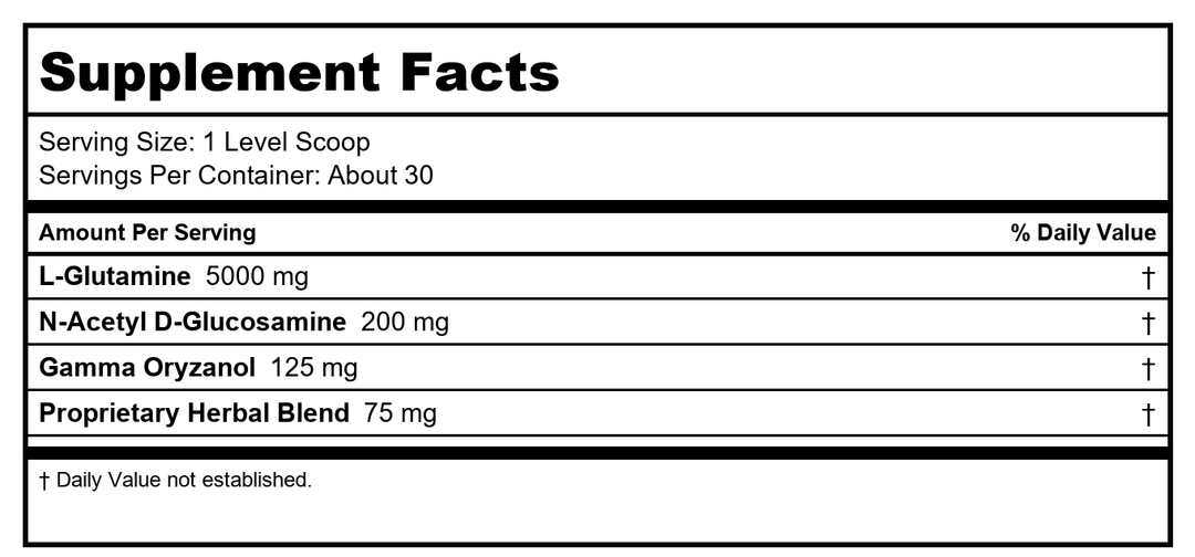 Renew Life Adult Digestive Enzymes - Intestinal Lining Support, Fortify Bowel &amp; Digestion - 5.7 Oz - Supplement Facts panel