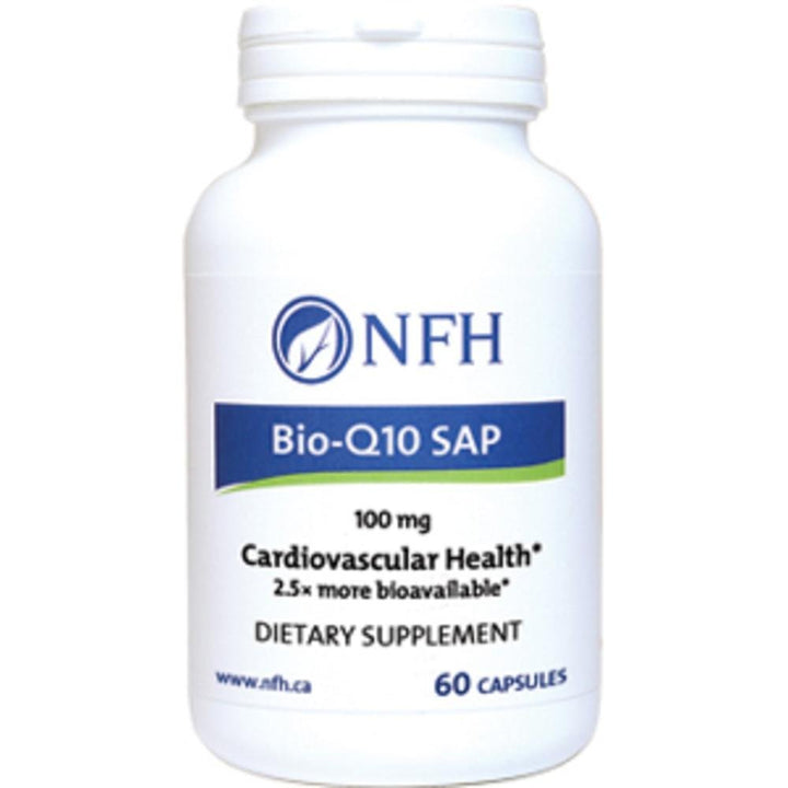 Nutritional Fundamentals for Health Bio-Q10 SAP 60 caps - Supplement Facts panel