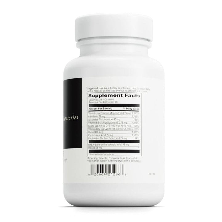 Davinci B Complex-75 60 caps - Supplement Facts panel