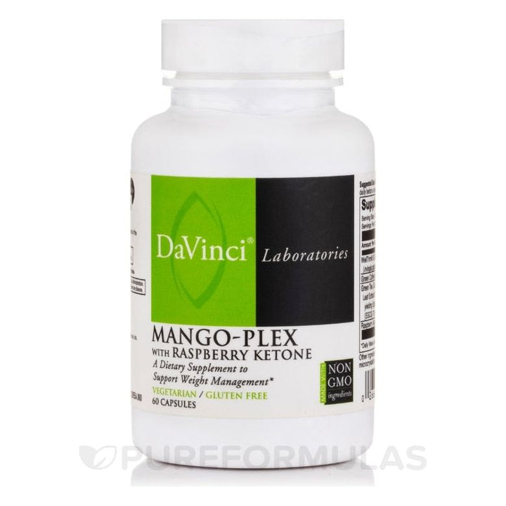 DaVinci Mango-Plex 60 Capsules - 2 - Supplement Facts panel