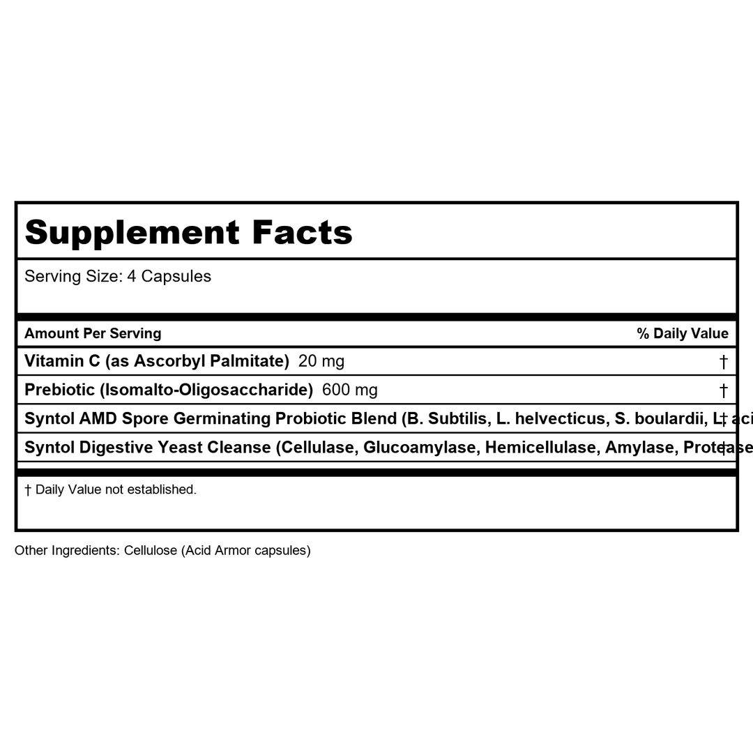 Arthur Andrew Medical Syntol AMD 90 cap - Supplement Facts panel