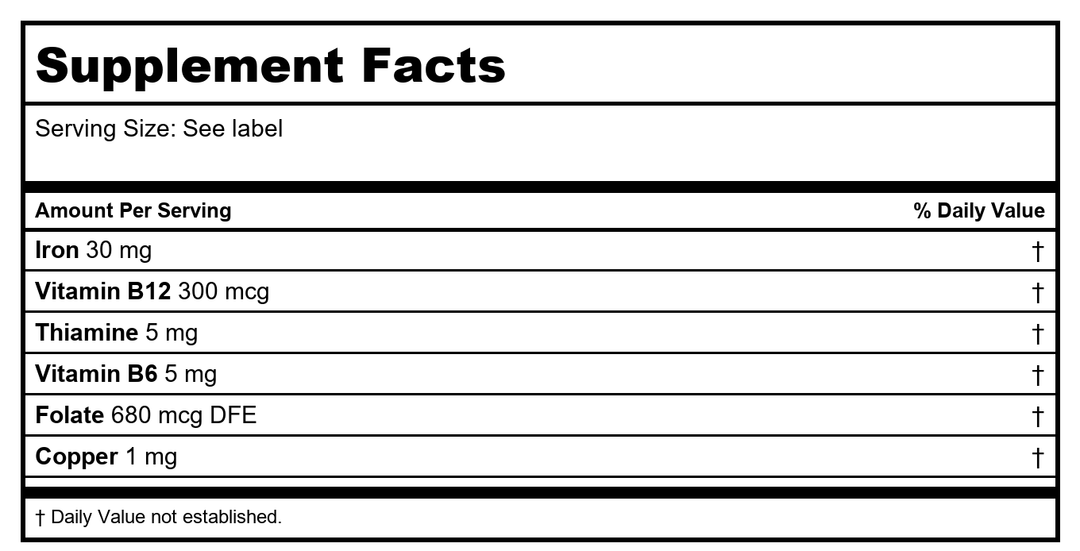 Nutra BioGenesis Ultra Greens PH 6.9 oz - Supplement Facts panel