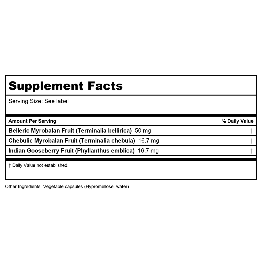 Renew Life Cleanse More 60 Vcaps - 2 Pack - Supplement Facts panel