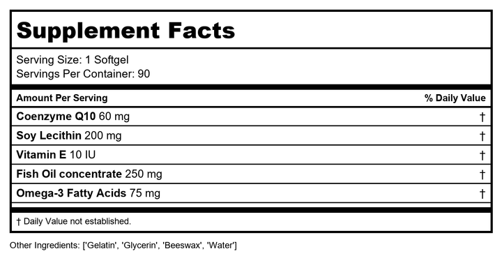 Protocol For Life Balance Ortho Multi With Flax Seed Oil 90 Softgels - P3816 - Supplement Facts panel