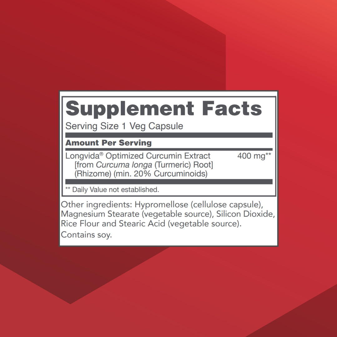 Protocol For Life Balance Cogumin SLCP 400 Mg 50 Vcaps - P2395 - Supplement Facts panel