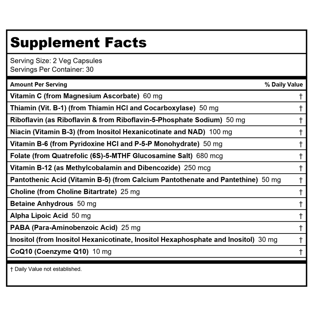 Protocol For Life Balance Alpha-Lipoic Acid 250 Mg 90 Vcaps - P3042 - Supplement Facts panel