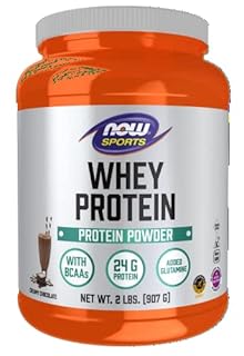 Now Sports Whey Protein Creamy Chocolate Powder 10 lbs - 2194 - Supplement Facts panel