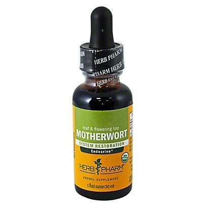 Herb Pharm Motherwort 1oz - Supplement Facts panel