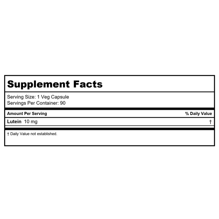 Now Foods Ocu Support Clinical Strength 90 Vcaps - 3301 - Supplement Facts panel