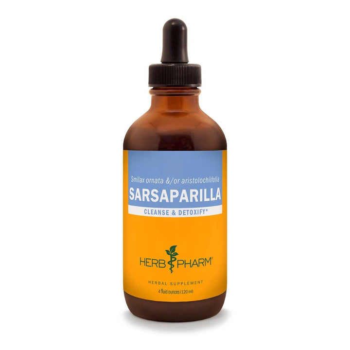 Herb Pharm Sarsaparilla 4oz - Supplement Facts panel