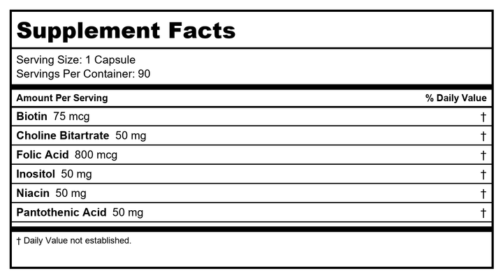 Ortho Molecular CoQ-10 100 mg 60 Softgels - Supplement Facts panel