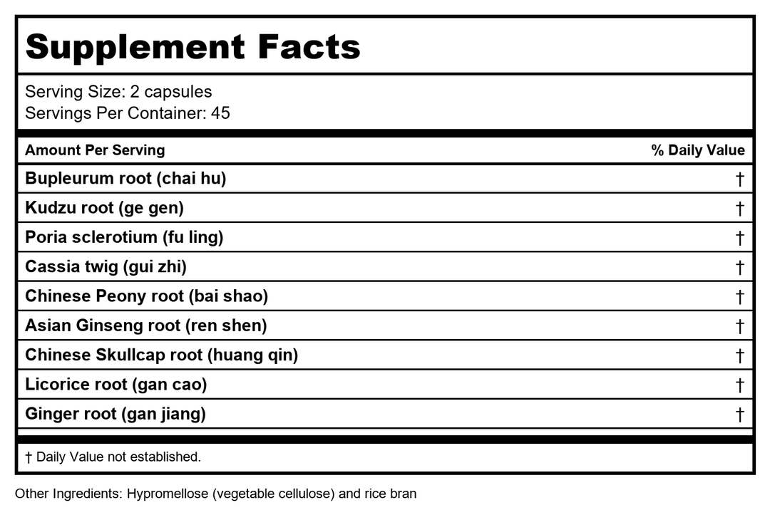 Health Concerns Ease 2 90 Tablets - Supplement Facts panel