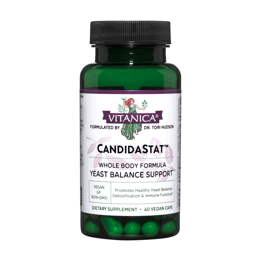 Vitanica Candidastat 60 Vcaps - Supplement Facts panel