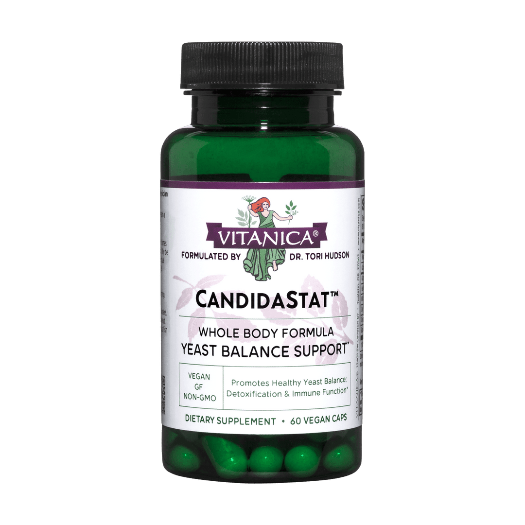 Vitanica Candidastat 60 Vcaps - Supplement Facts panel