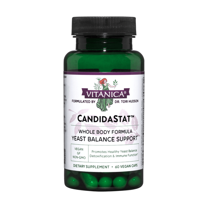Vitanica Candidastat 60 Vcaps - Supplement Facts panel