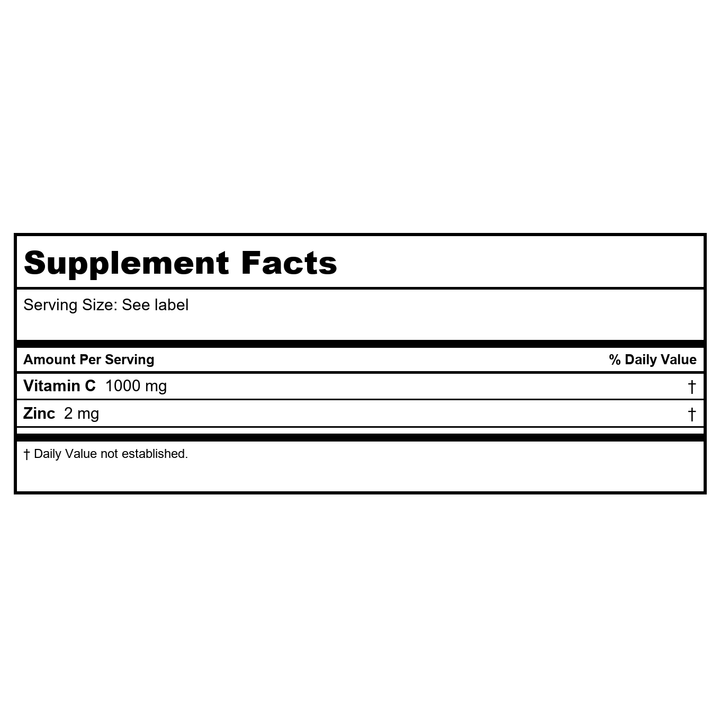 Dietary Supplement Emergen-C Cranberry Pomegranate - Supplement Facts panel