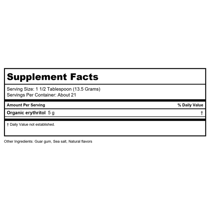 Now Real Food Cocoa Lovers Slender Hot Cocoa Organic 10 Oz - 6681 - Supplement Facts panel