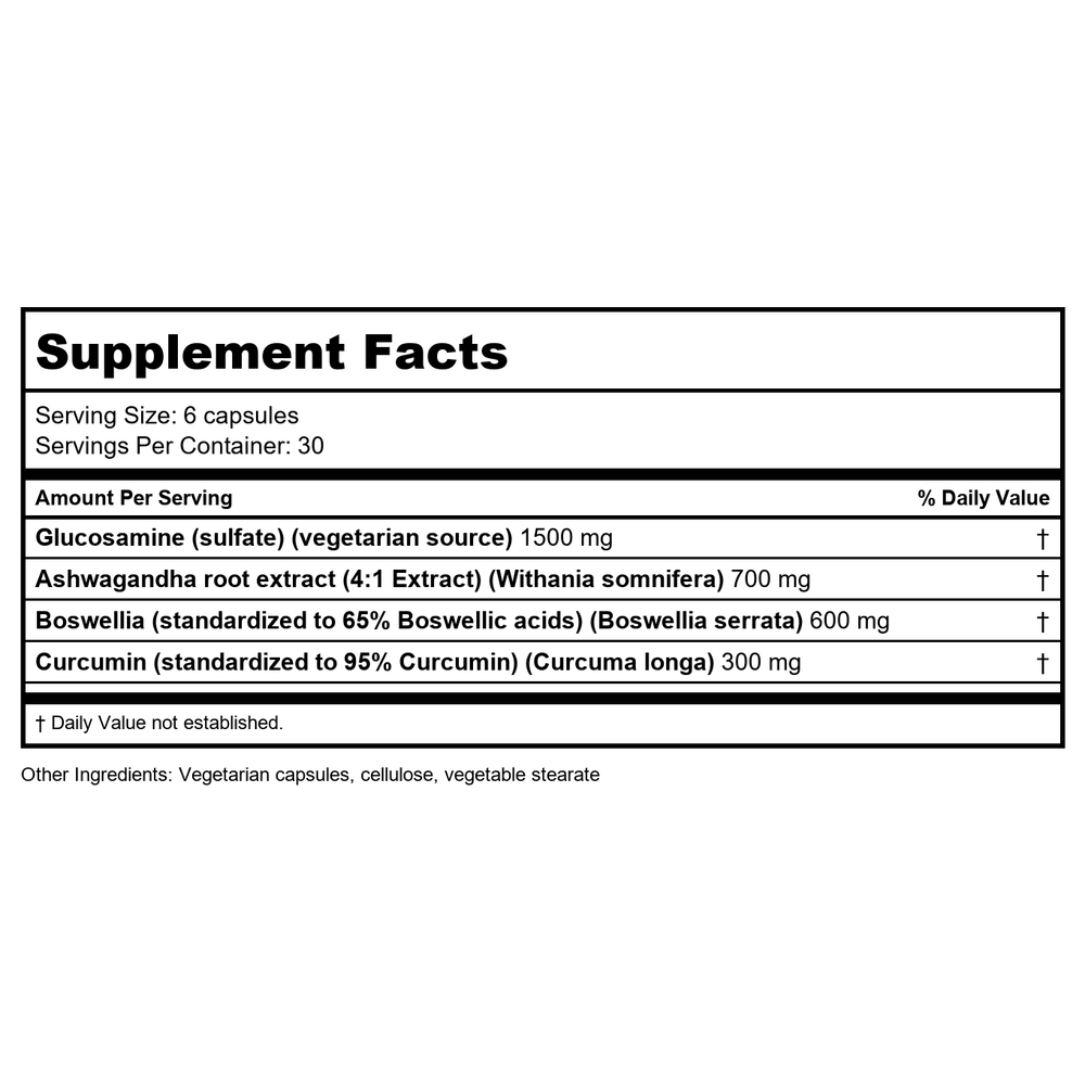 Karuna Same-e Plus 30 Count - Supplement Facts panel