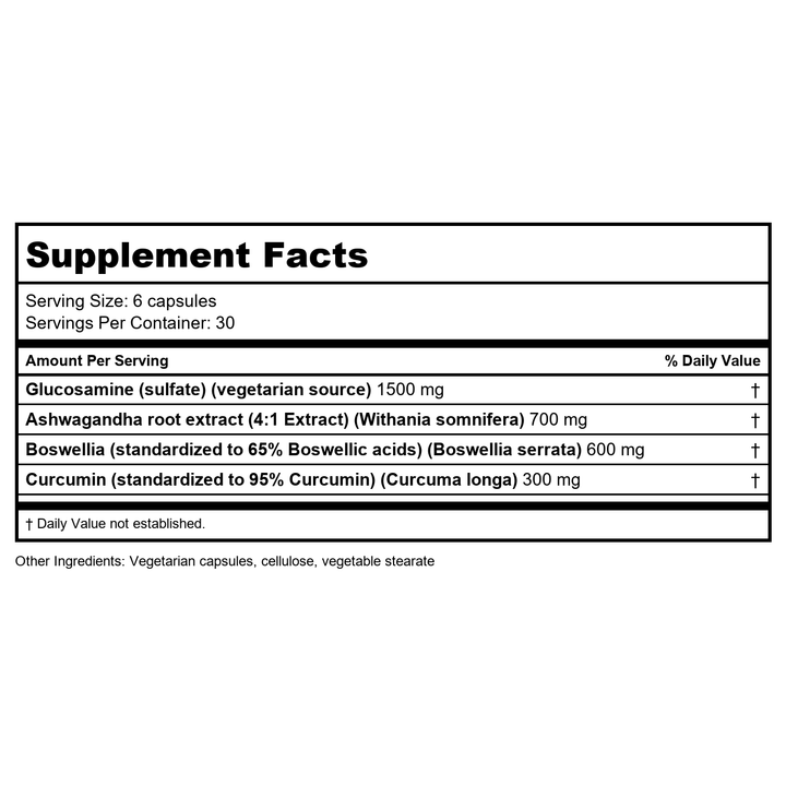 Karuna Same-e Plus 30 Count - Supplement Facts panel