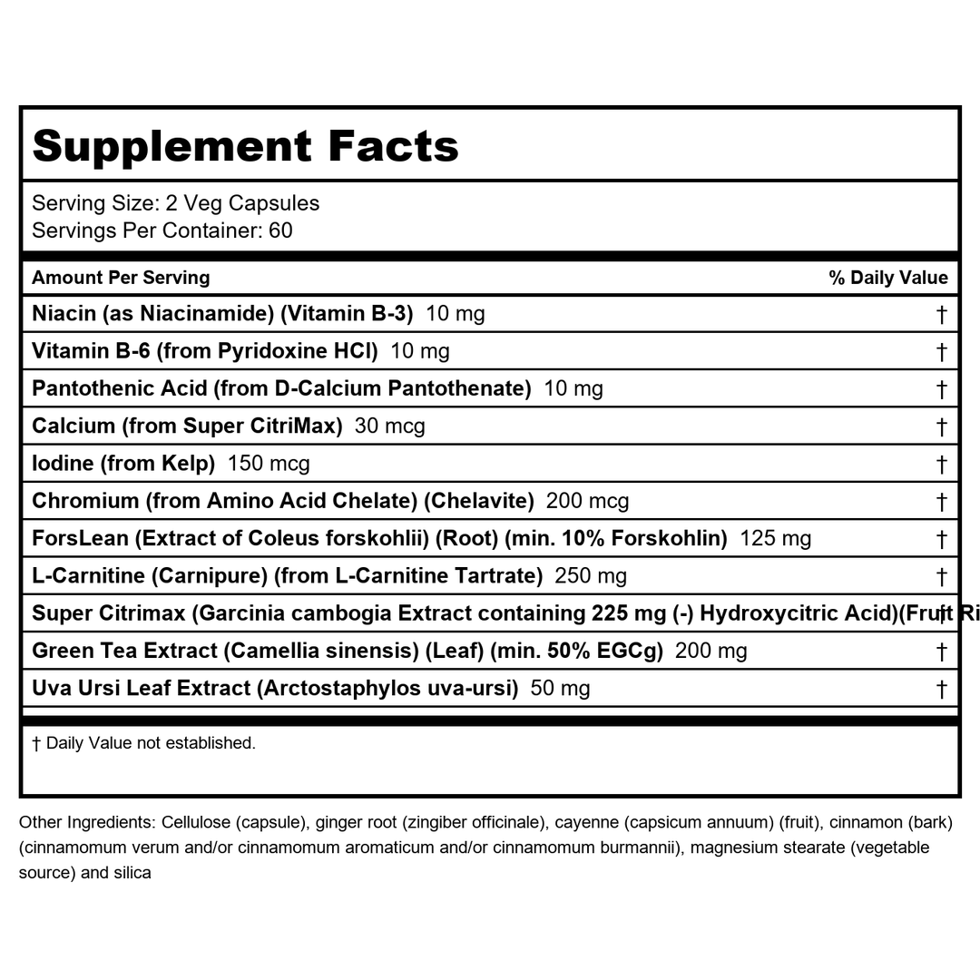Now Foods Diet Support 120.Vcaps - 3307 - 2 Pack - Supplement Facts panel