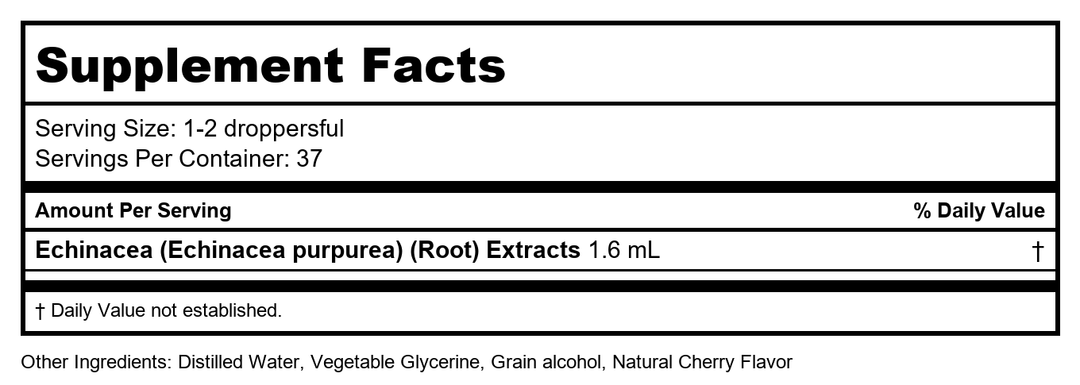 Now Foods Propolis Plus Extract 2oz - 4920 - 3 Pack - Supplement Facts panel