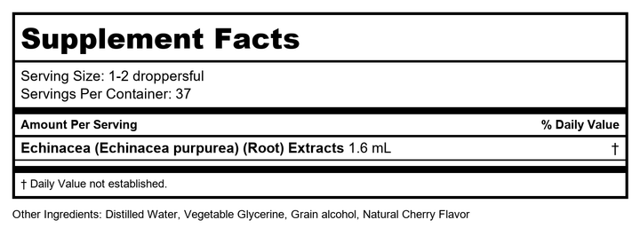 Now Foods Propolis Plus Extract 2oz - 4920 - 3 Pack - Supplement Facts panel