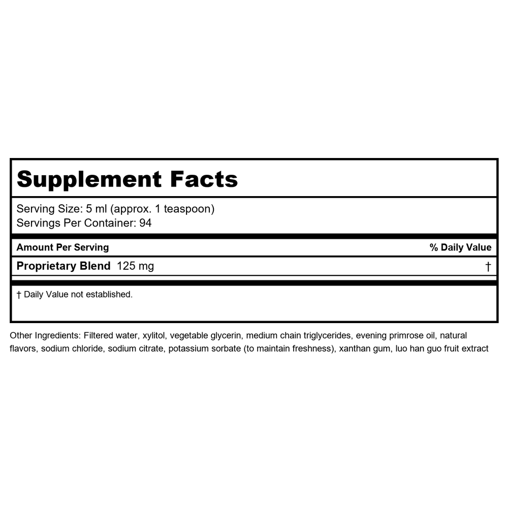 Apex Energetics Nitric Balance Chocolate Strawberry 16 oz - K68 - - Supplement Facts panel