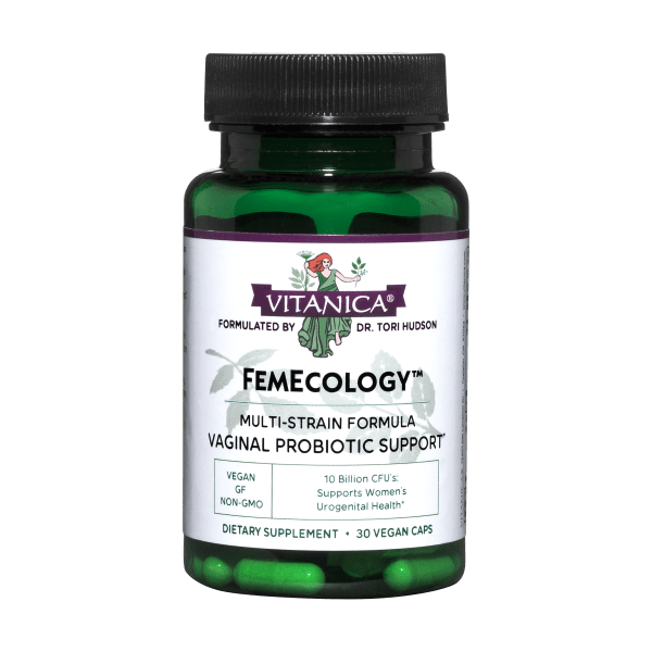 Vitanica FemEcology 30 Vcaps - Supplement Facts panel