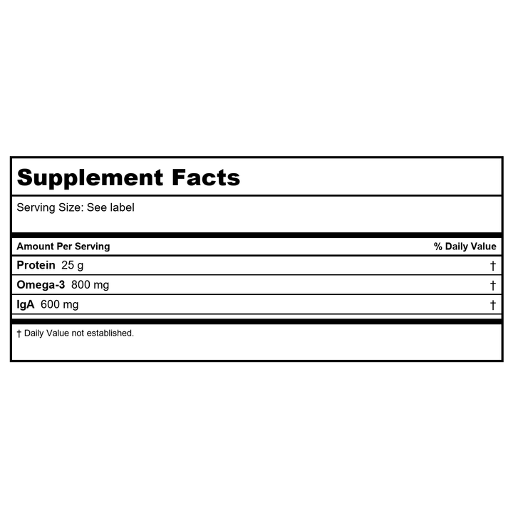 BioProtein Technology Complete 18.4 Oz - Supplement Facts panel