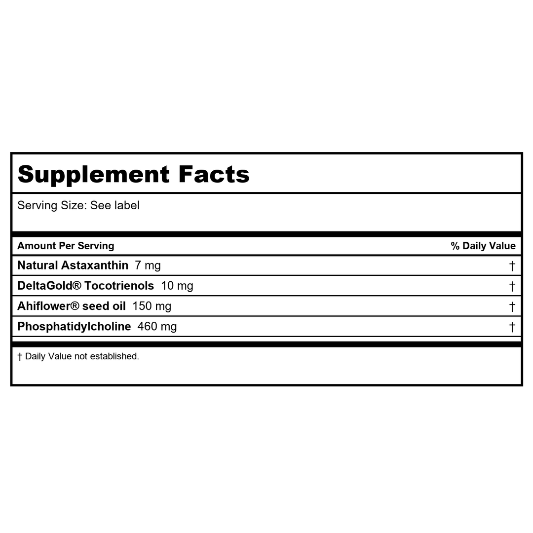 Quicksilver Scientific Membrane Mend 100 ml - - Supplement Facts panel