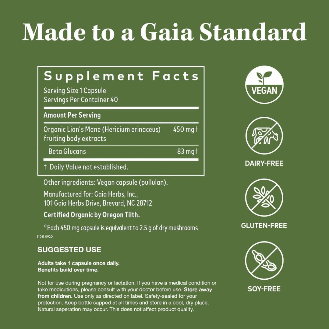 Gaia Herbs Lion&