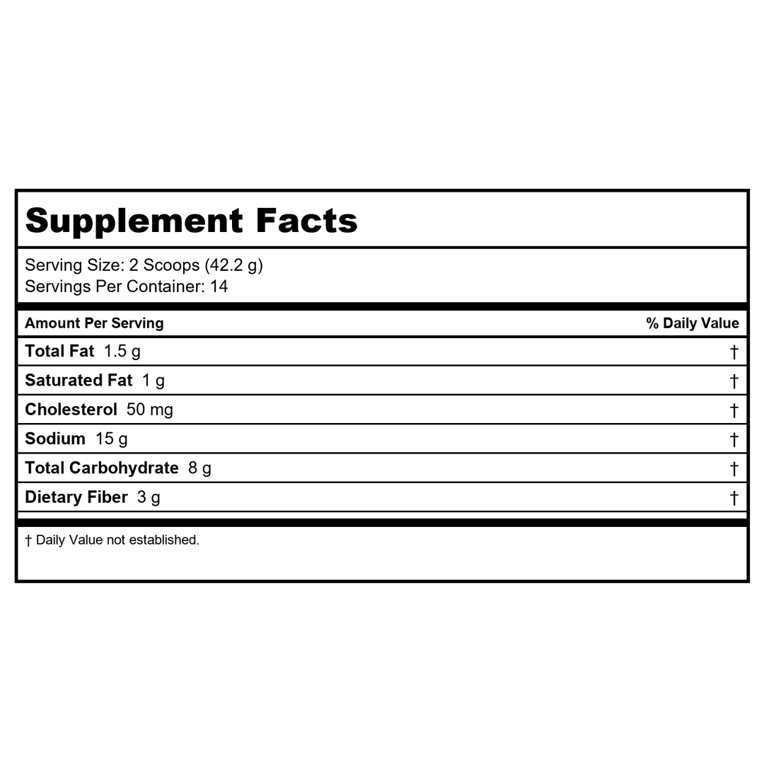 Nutra Biogenesis UltraLean Strawberry Banana 1.2 Pounds - B005969CM2 - Supplement Facts panel