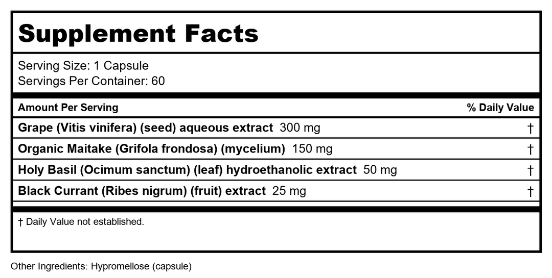 New Chapter Blood Pressure Take Care 60 Tablets - Supplement Facts panel