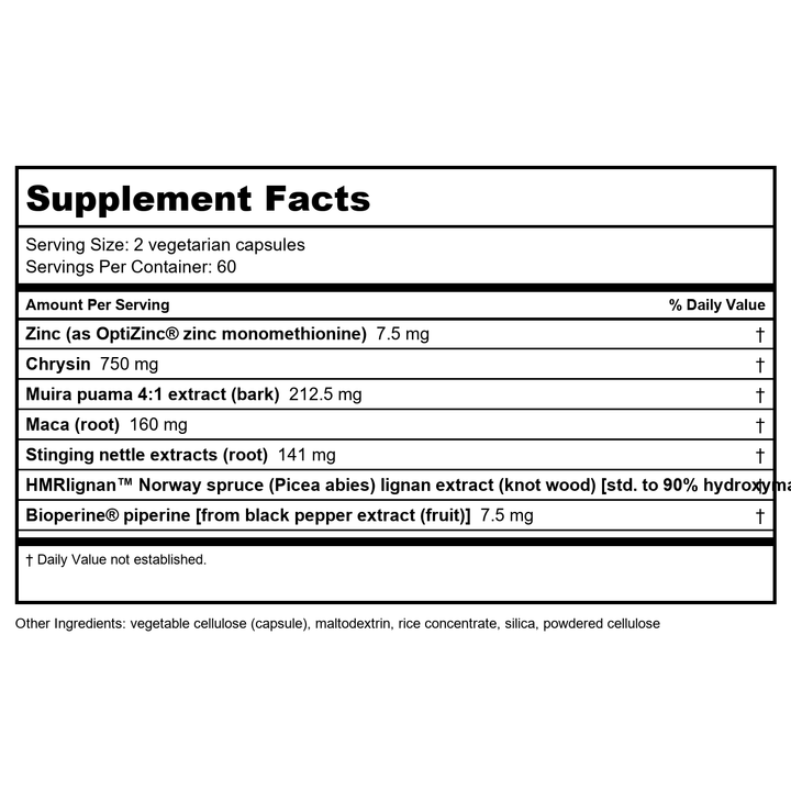 Life Extension Super Miraforte with Standardized Lignans 120 Capsules - Supplement Facts panel