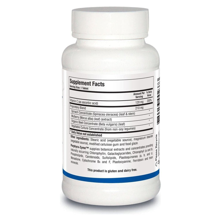 Biotics Research Porphyra-Zyme 270 Tablets - Supplement Facts panel